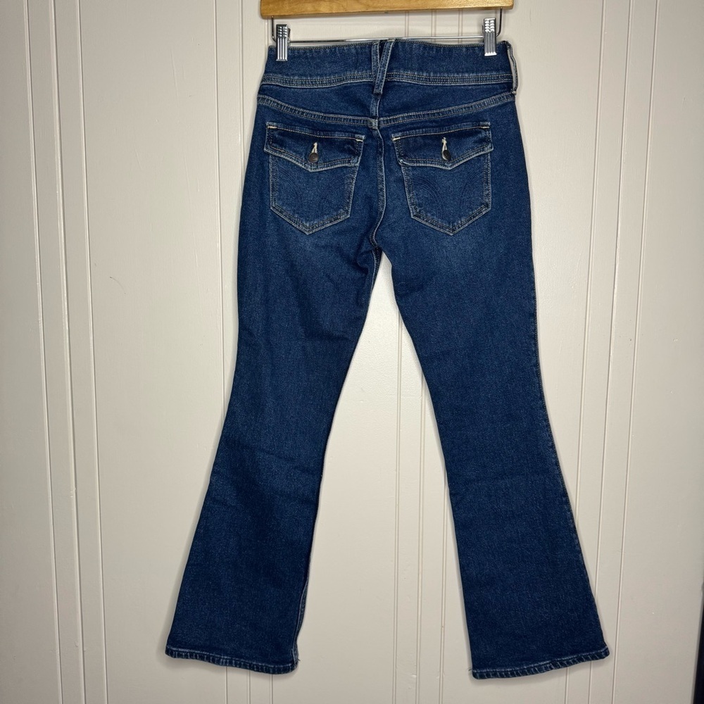 Hollister Low-Rise Dark Wash Bootcut Jeans - Picture 5 of 15